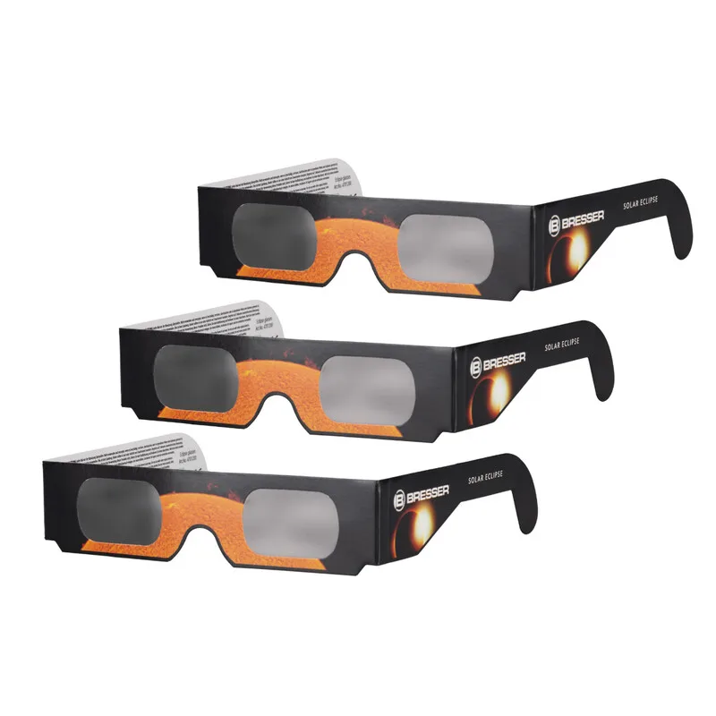 Bresser Lunettes éclipses solaires, 3 pièces